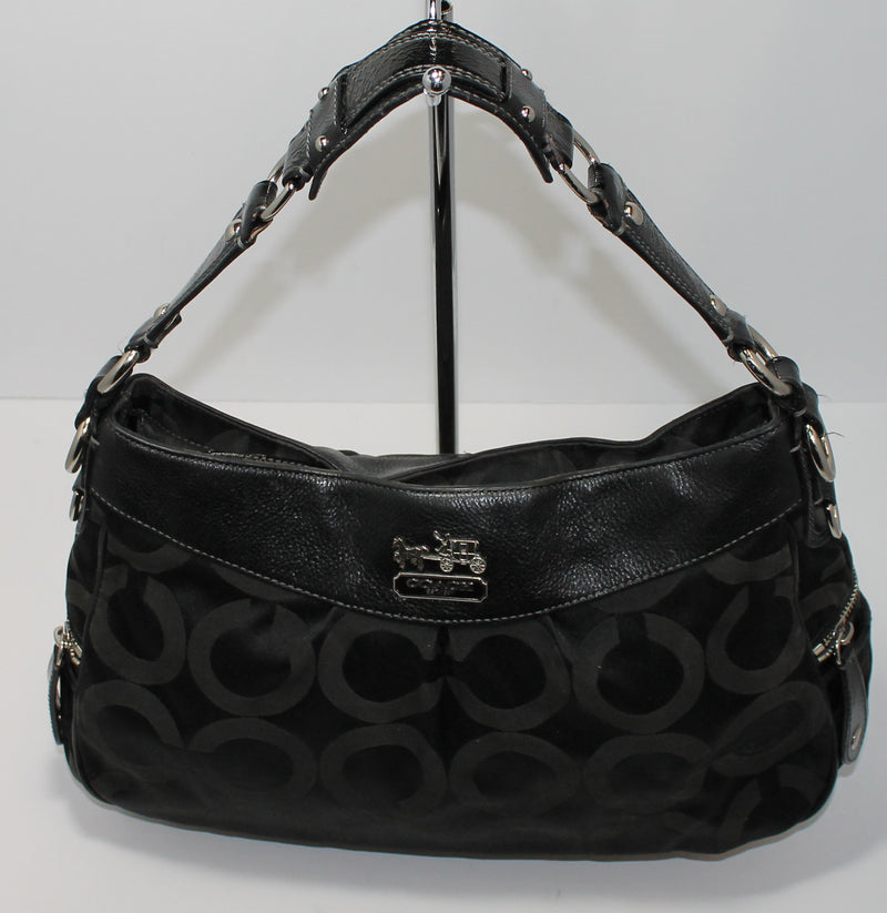 Coach Purse: 13252 Black Madison Audrey Satchel