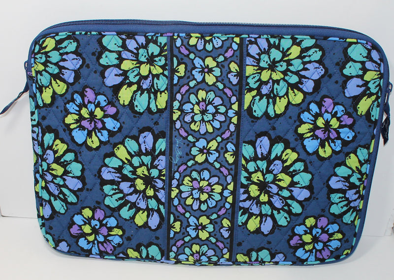 Vera Bradley Bag: Indigo Pop Laptop Sleeve