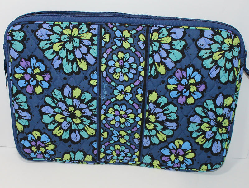 Vera Bradley Bag: Indigo Pop Laptop Sleeve