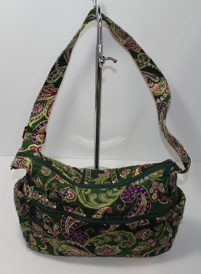 Vera Bradley Purse: Chelsea Green Shoulder Bag