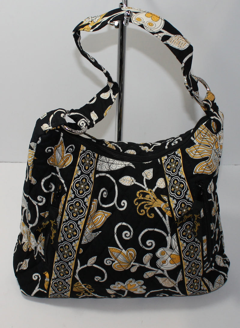 Vera Bradley Purse: Black Birds Shoulder Bag