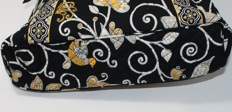 Vera Bradley Purse: Black Birds Shoulder Bag