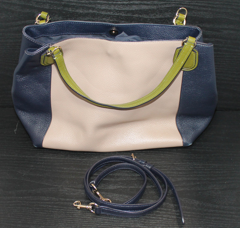 Coach Purse: Edie Colorblock Leather Shoulder Bag