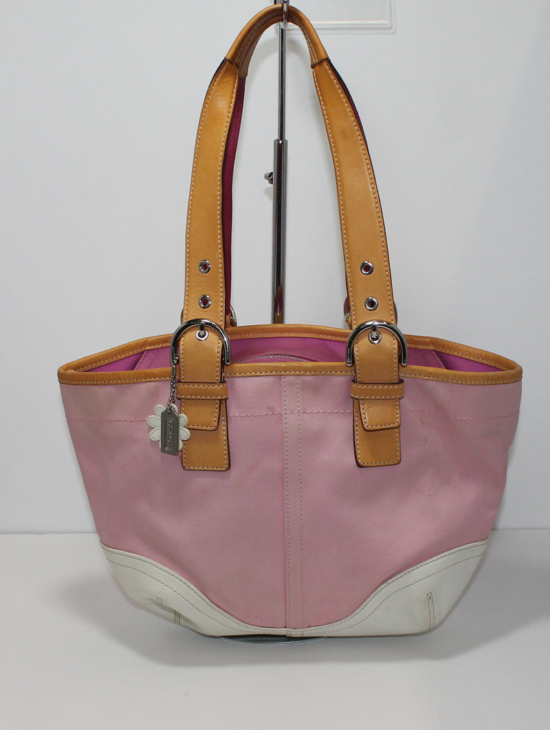 Coach Purse: 4428 Pink Daisy Shoulder Bag