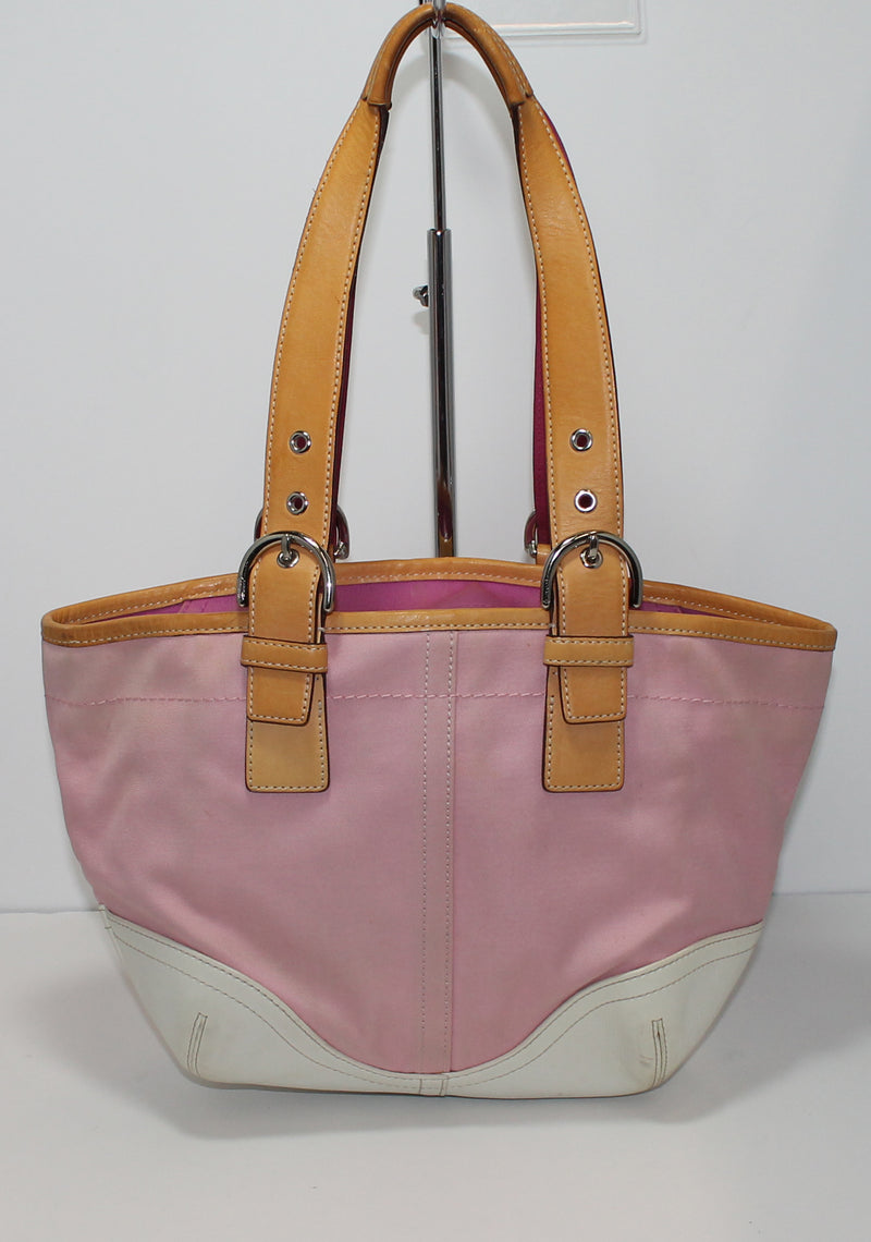 Coach Purse: 4428 Pink Daisy Shoulder Bag