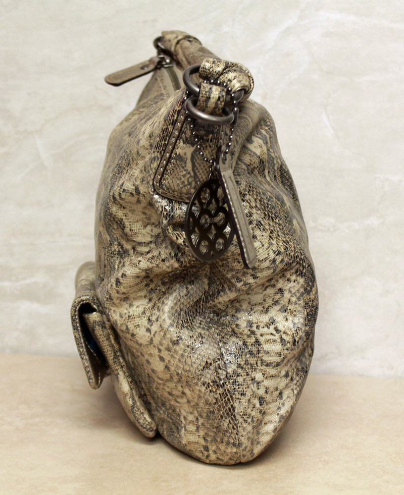 Coach Purse: 15361 Kriston Python Hobo Bag