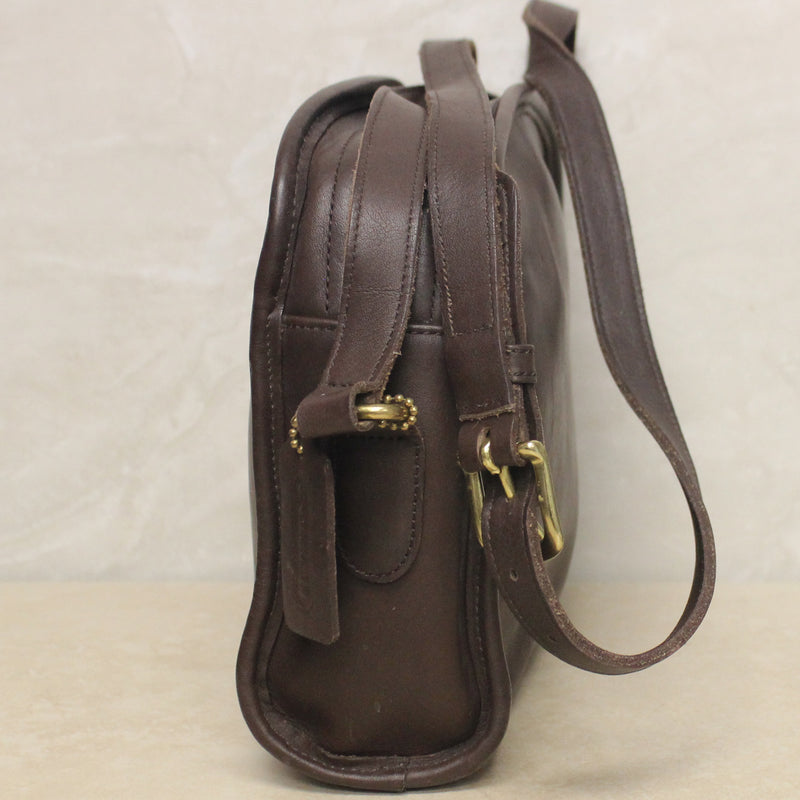 Coach Purse: 9087 Metropolis Brown Leather Crossbody Bag