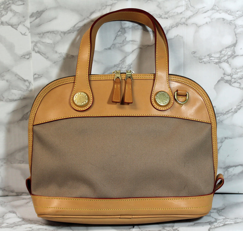 Dooney & Bourke Purse: Brown Cabriolet Satchel