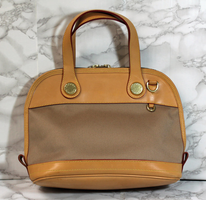 Dooney & Bourke Purse: Brown Cabriolet Satchel