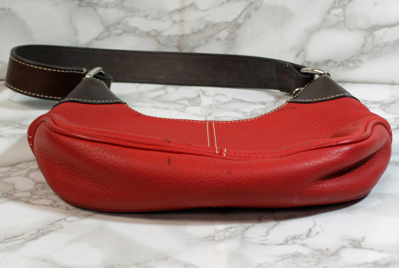 Dooney & Bourke Purse: Red AWL Small Hobo Bag