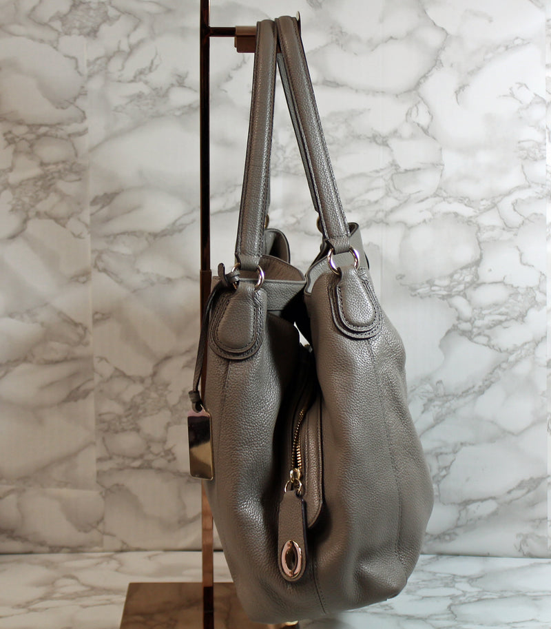 Coach Purse: 31 Grey Edie Large Shoulder Bag