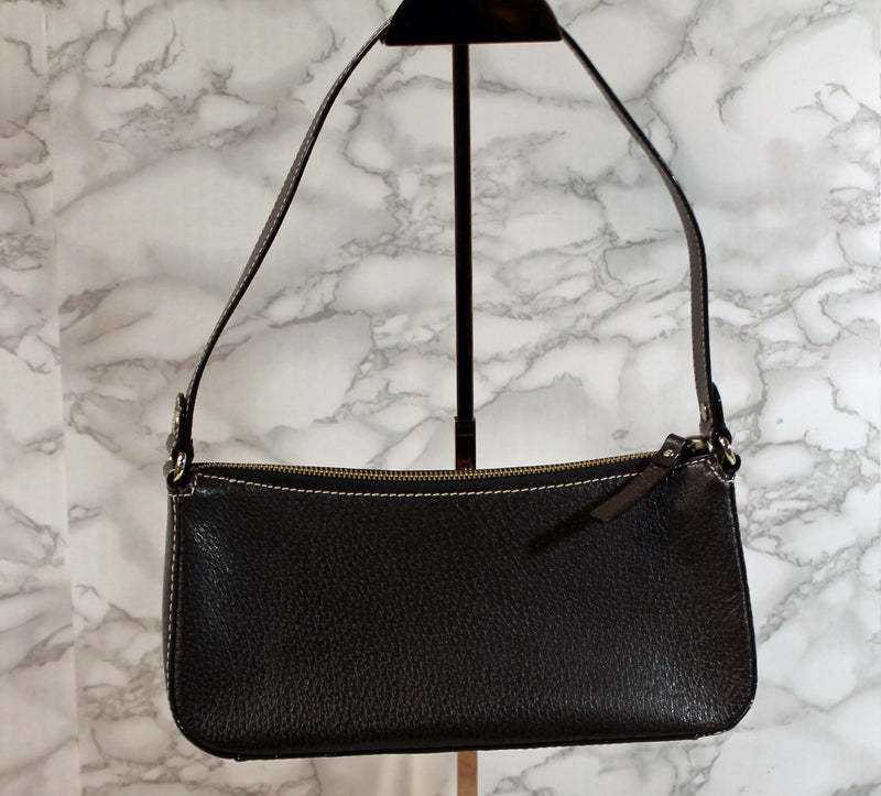 Kate Spade Purse: Brown Leather Shoulder Bag