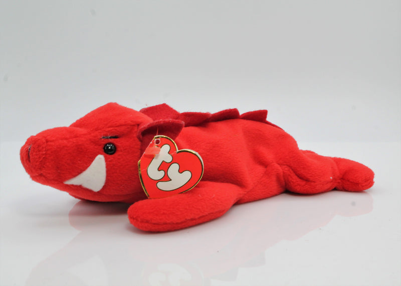 Beanie Baby: Grunt the Razorback | Tags: 3-2 |Non-Mint | Actual Photos