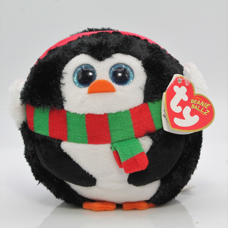 Ty Beanie Ballz: Icicles the Penguin |Near-Mint Tag