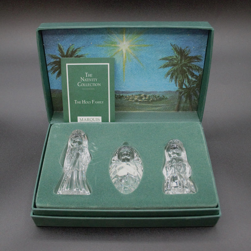 The Holy Family | Marquis by Waterford | Set of 3 | Nativity Collection