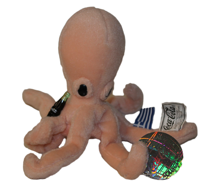 Coke Plush: Oppy the Octopus - Greece