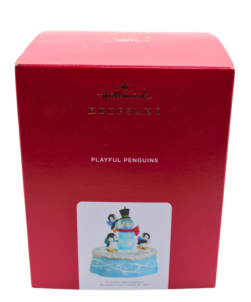 Hallmark Ornament: 2021 Playful Penguins | QG02232 | Ornament Set