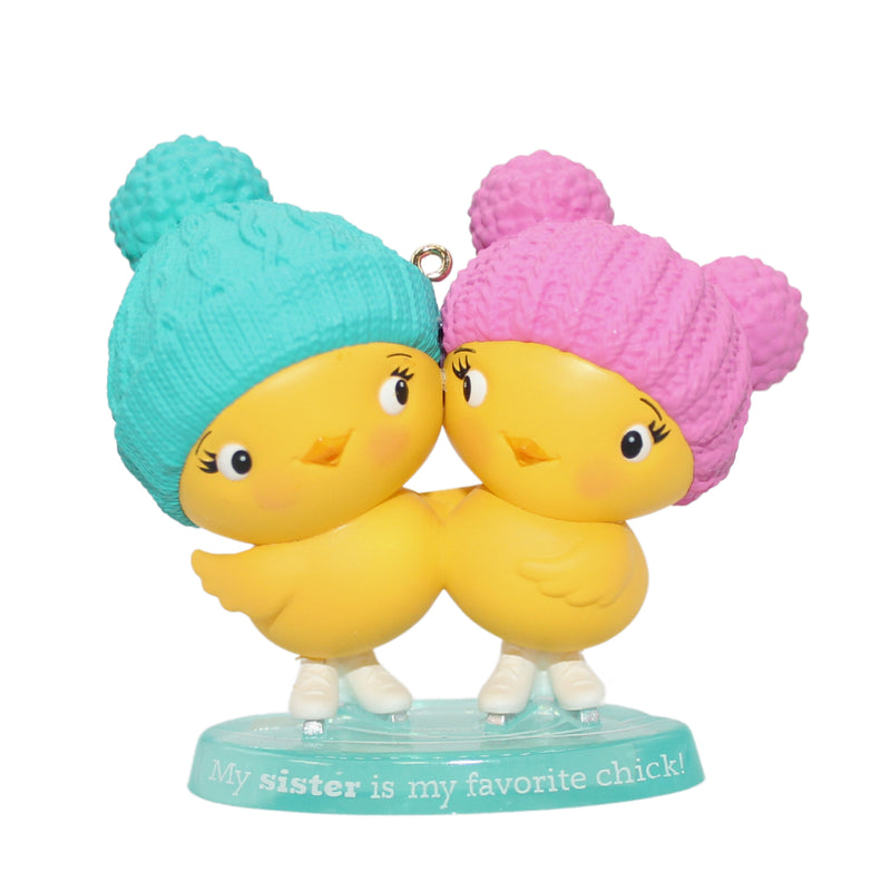 Hallmark Ornament: 2014 Sister Chicks | QGO1103