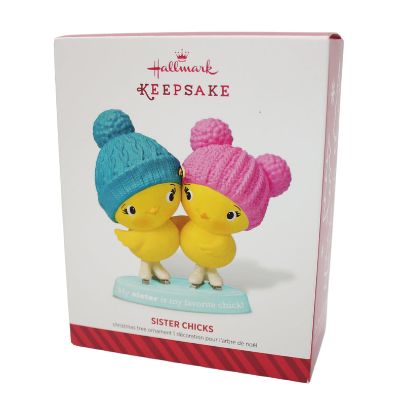 Hallmark Ornament: 2014 Sister Chicks | QGO1103