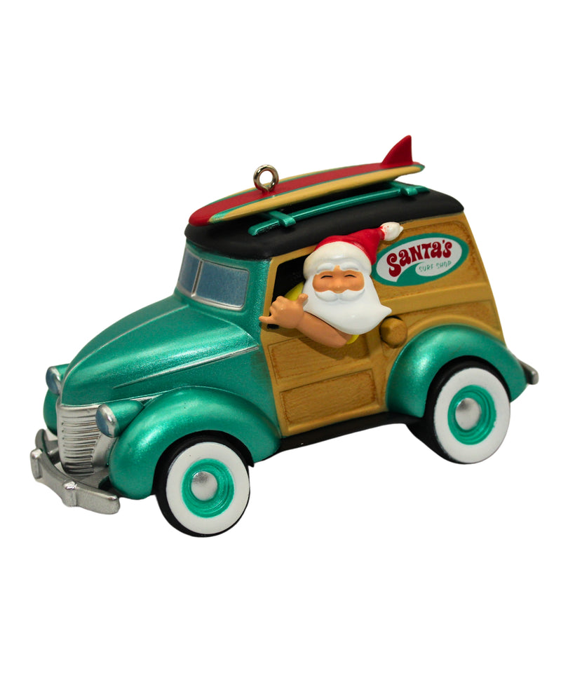 Hallmark Ornament: 2014 Surfin' Safari Santa  | QGO1383