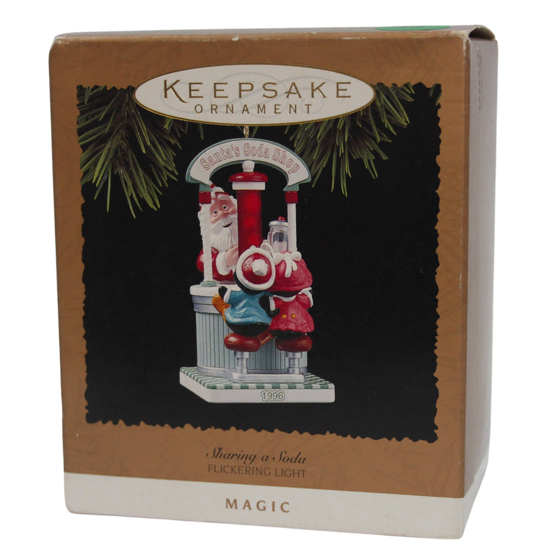 Hallmark Ornament: 1996 Sharing a Soda | QLX7424