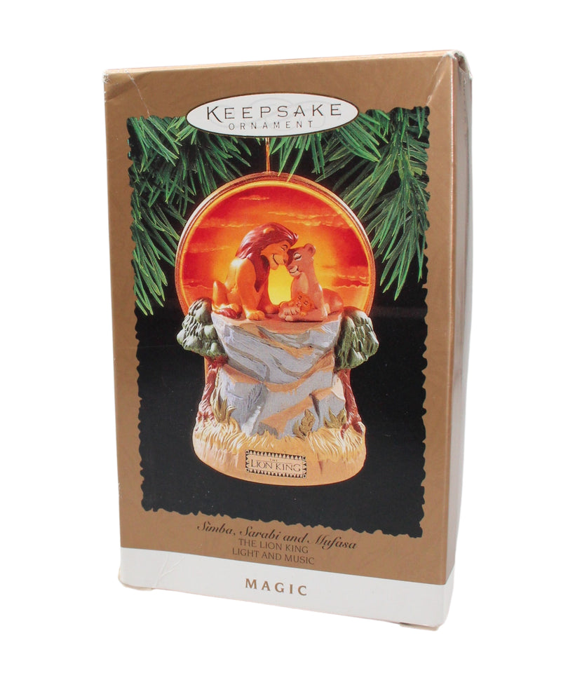 Hallmark Ornament: 1994 Simba, Sarabi and Mufasa | QLX7513 | Light & Music