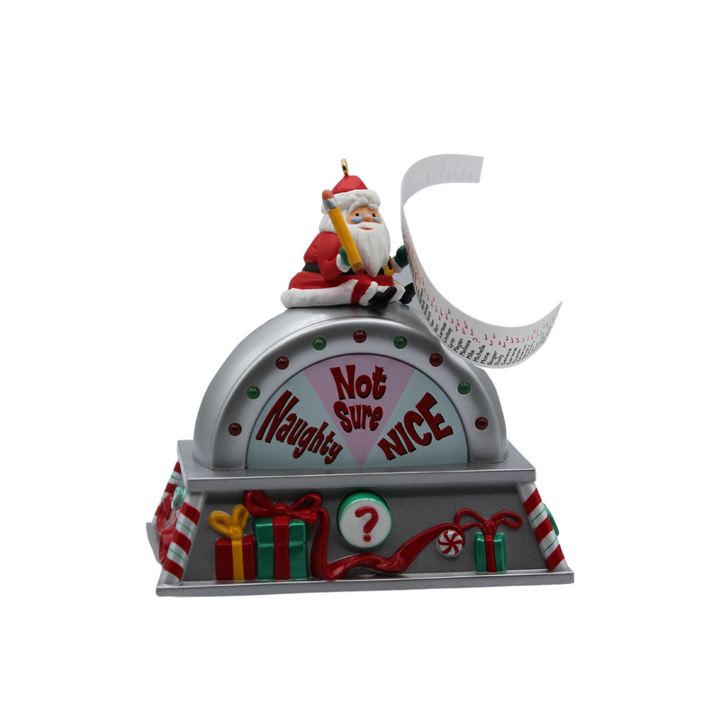 Hallmark Ornament: 2005 Santa Knows!