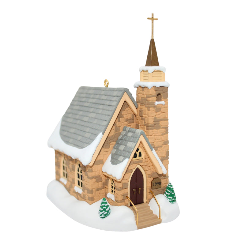 Hallmark Ornament: 1998 The Stone Church | QLX7636 | 1st in Series