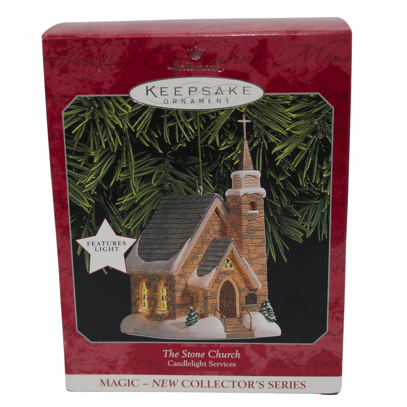 Hallmark Ornament: 1998 The Stone Church | QLX7636 | 1st in Series