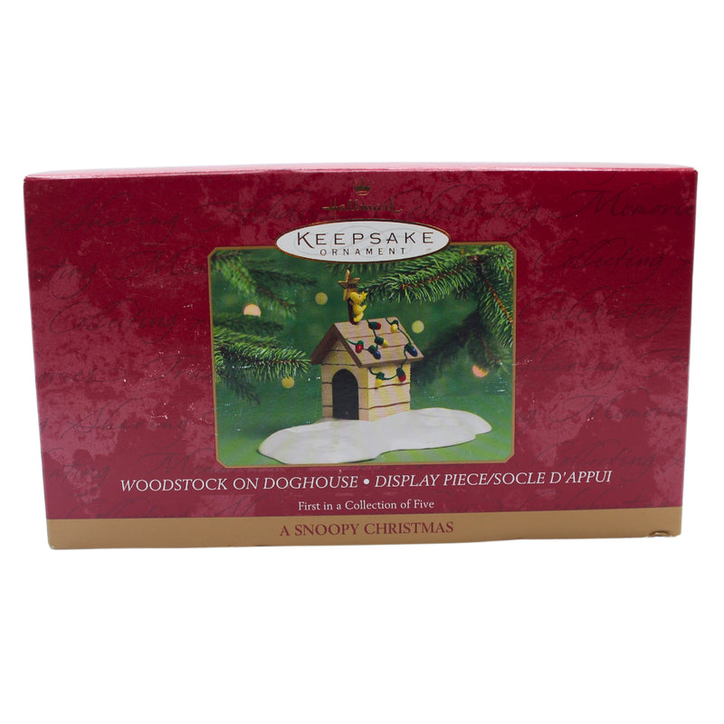 Hallmark Ornament: 2000 Peanuts' Dog House & Woodstock | QRP4211 | 50th Anniversary