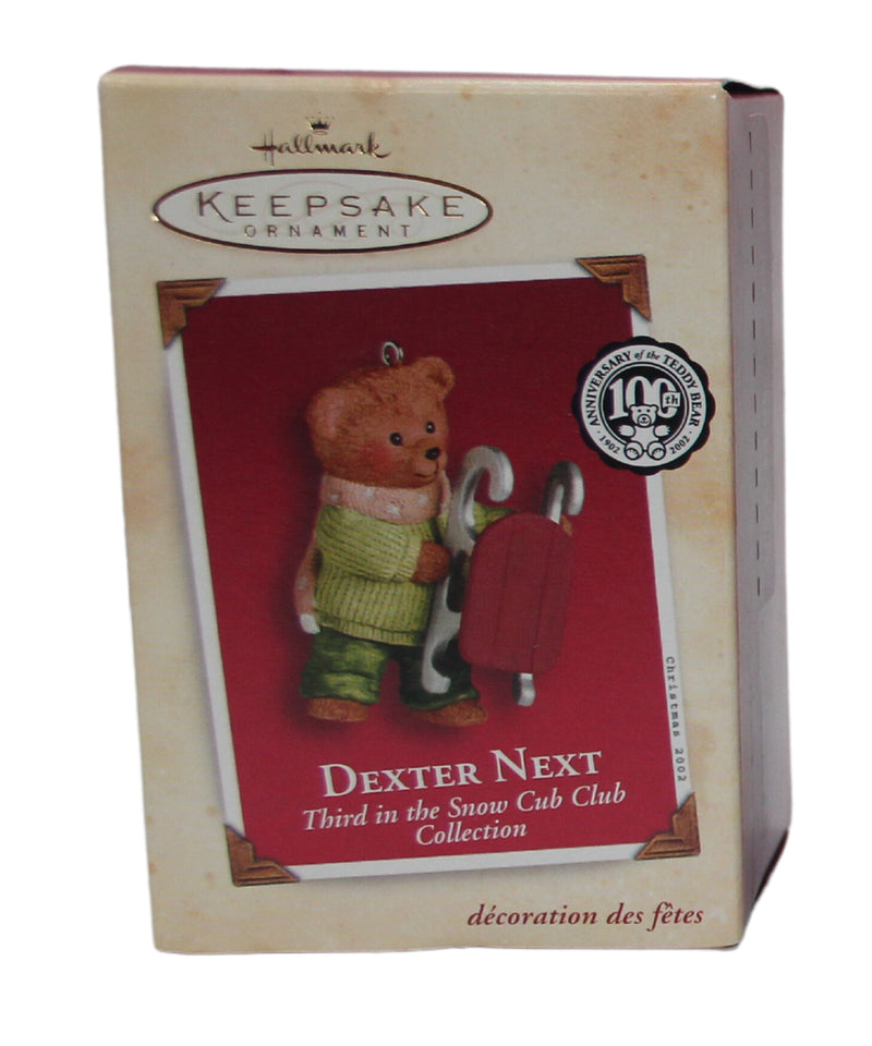 Hallmark Ornament: 2002 Dexter Next | QRP4633 | 3rd in Collection