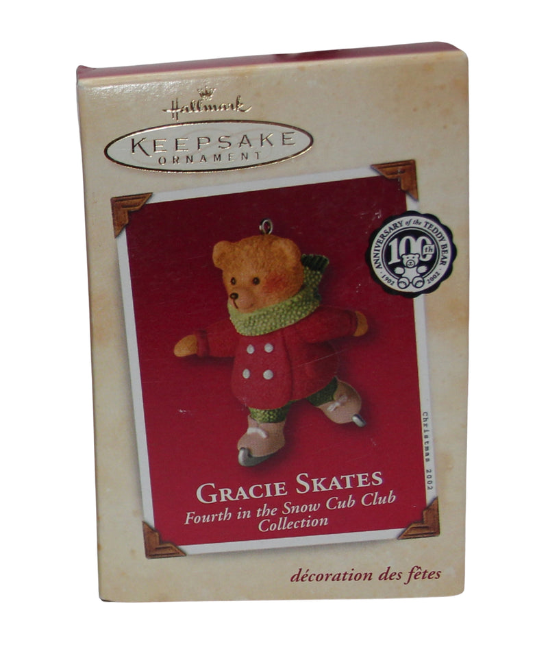 Hallmark Ornament: 2002 Gracie Skates | QRP4643 | 4th in Collection