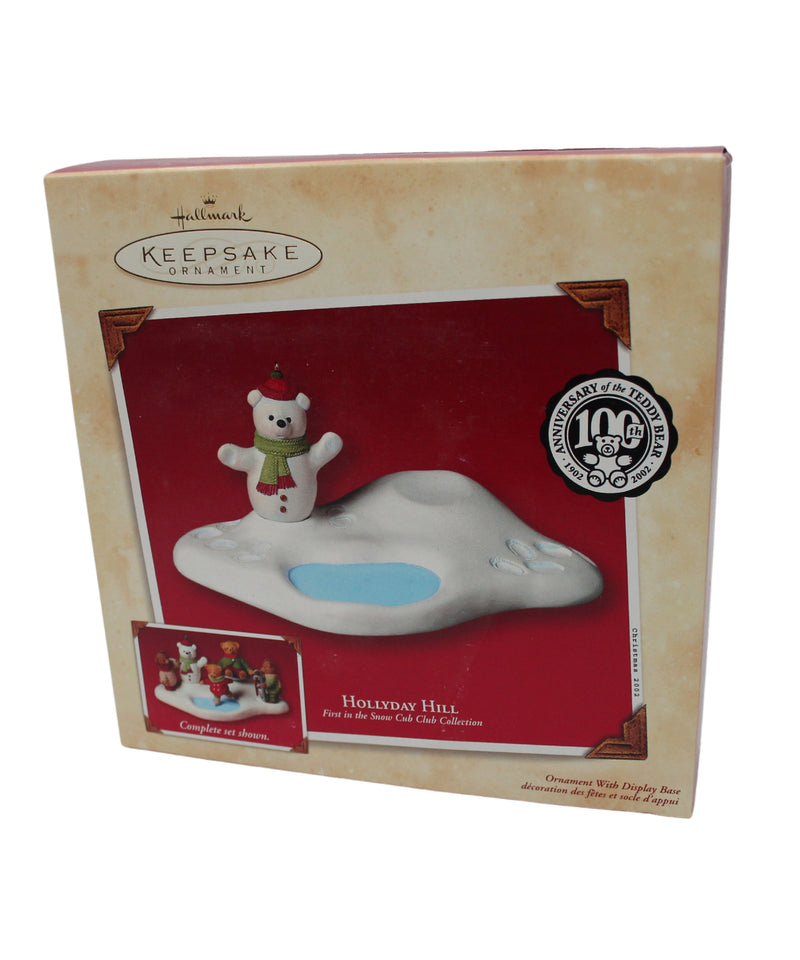 Hallmark Ornament: 2002 Hollyday Hill | QRP4683 | 1st in Collection