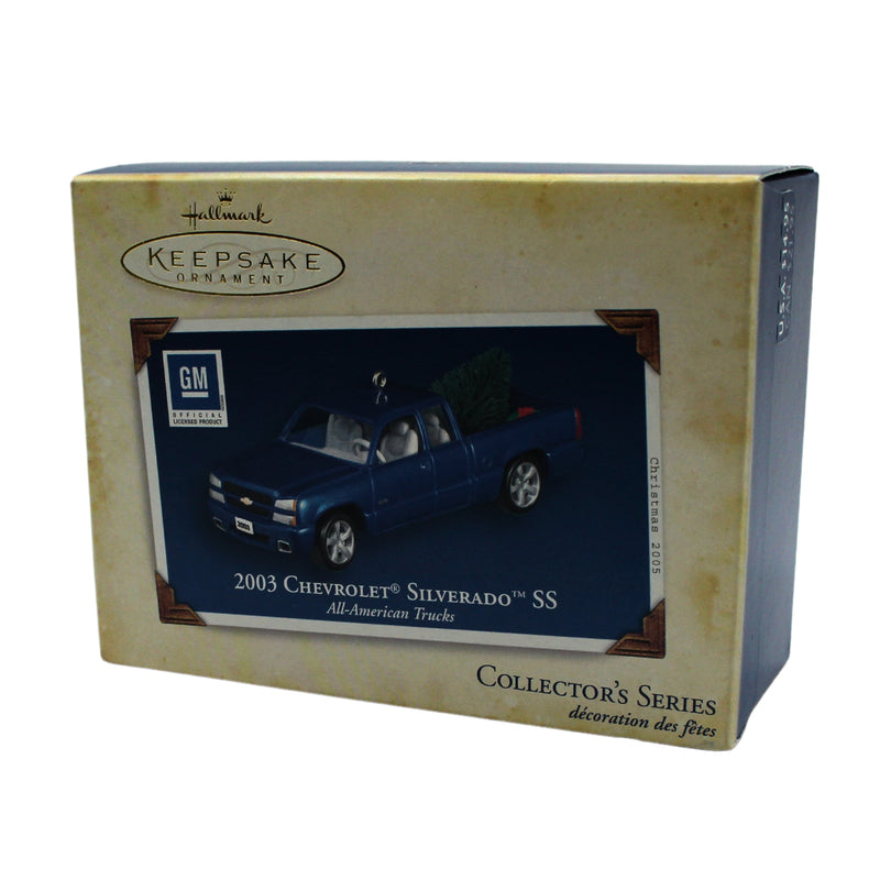 Hallmark Ornament: 2005 Cheverolet Silverado SS - 2003  | QX2032 | GM