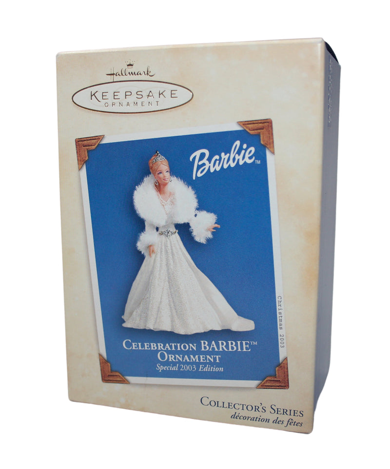 Hallmark Ornament: 2003 Celebration Barbie   | QX2459