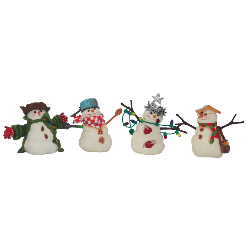 Hallmark Ornament: 2001 Mitford Snowman Jubilee | QX2825