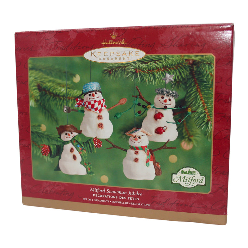 Hallmark Ornament: 2001 Mitford Snowman Jubilee | QX2825