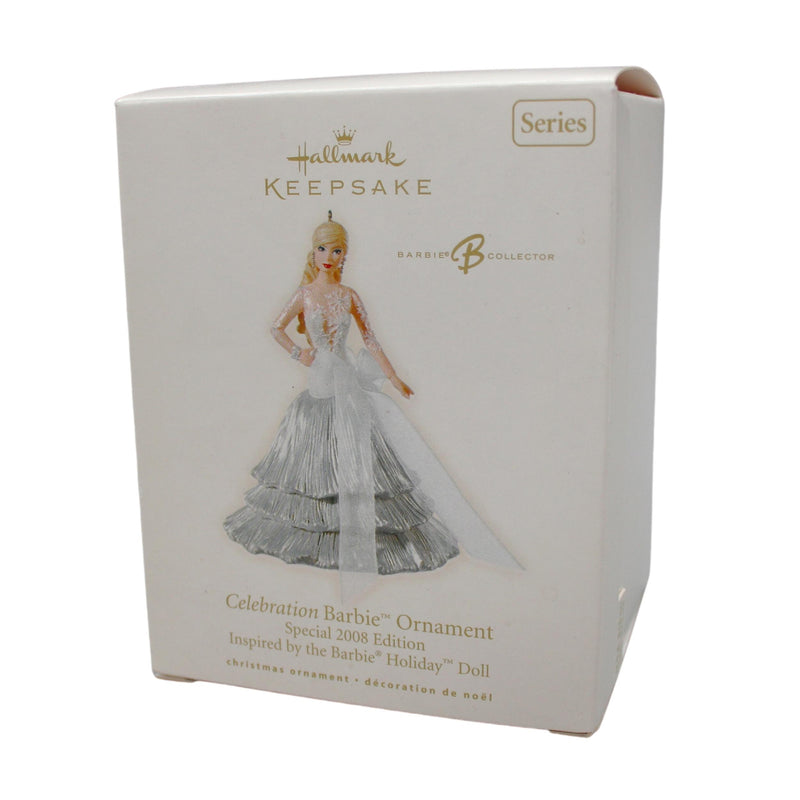 Hallmark Ornament: 2008 Celebration Barbie  | QX2864 | 9th in series