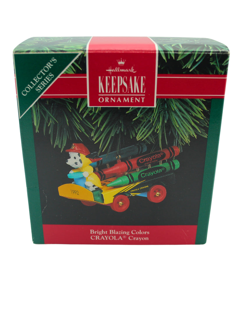 Hallmark Ornament: 1992 Bright Blazing Colors | QX4264 | Crayola