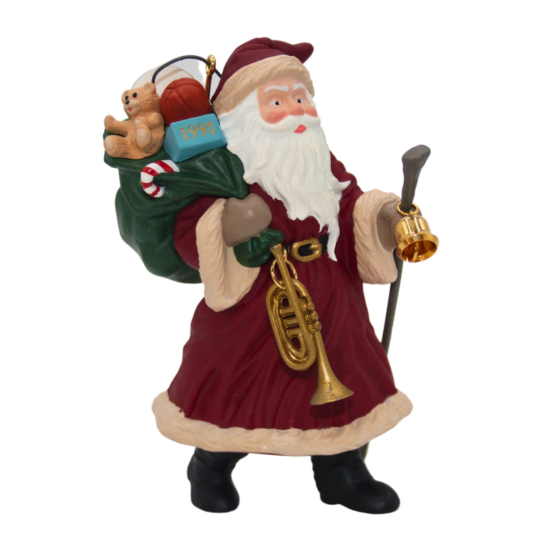 Hallmark Ornament: 1991 Merry Old Santa | QX4359 | 2nd in Series