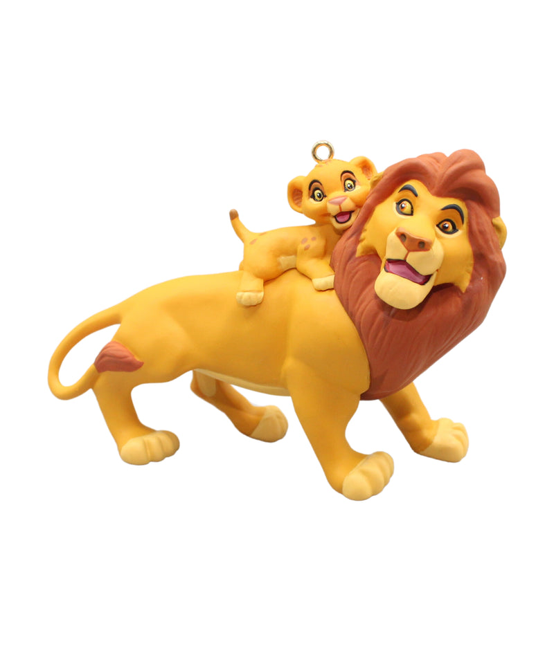 Hallmark Ornament: 1994 Mufasa and Simba | QX5406 | Lion King