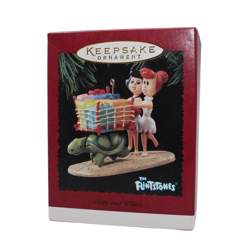 Hallmark Ornament: 1995 Betty and Wilma | QX5417 | The Flintstones