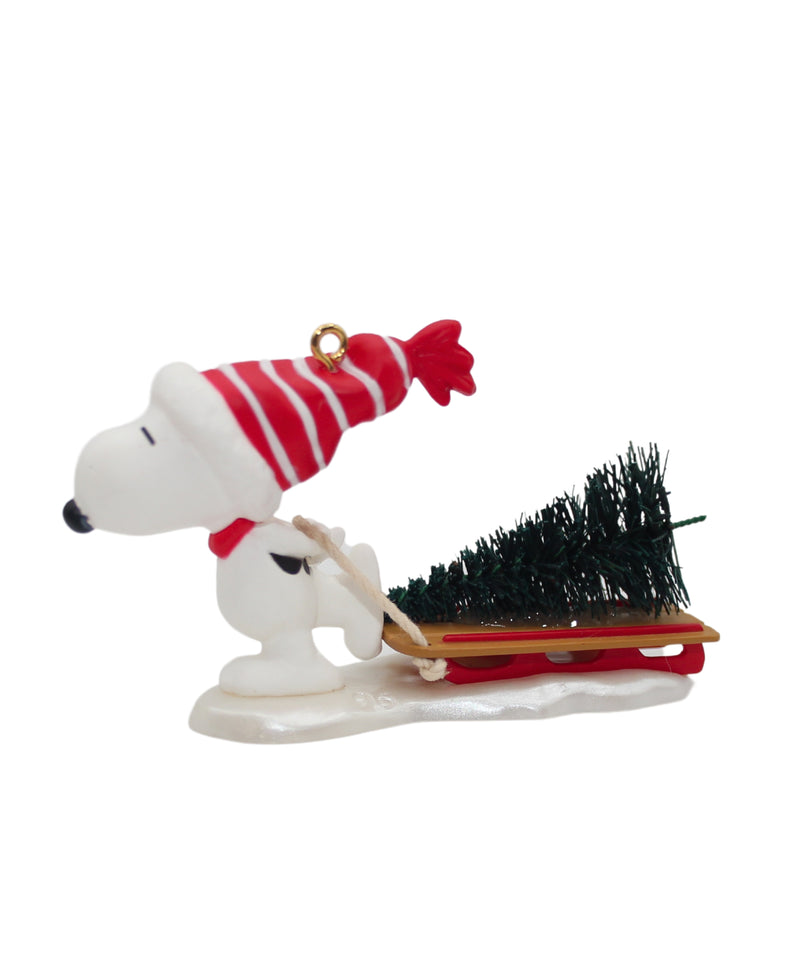 Hallmark Ornament: 1996 A Tree for Snoopy | QX5507 | Peanuts