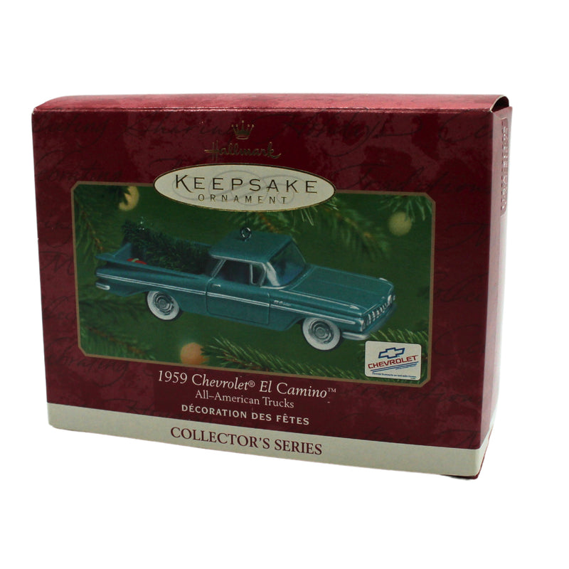 Hallmark Ornament: 2001 Chevrolet El Camino - 1959 | QX6072