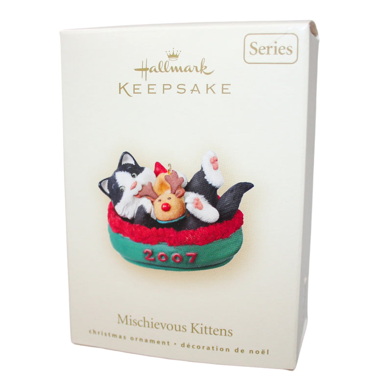 Hallmark Ornament: 2007 Mischievous Kittens | QX6089 | Ninth in Series