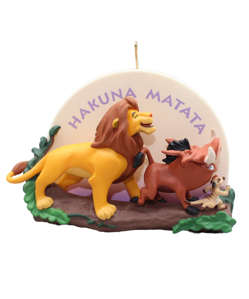 Hallmark Ornament: 1995 Simba, Pumbaa and Timon | QX6159 | Lion King