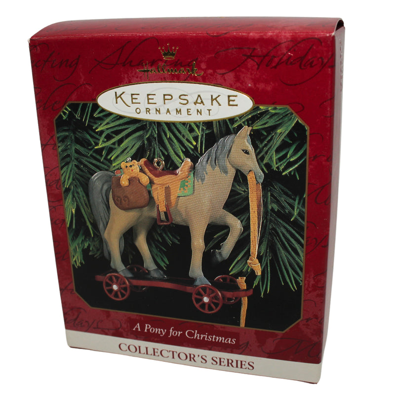 Hallmark Ornament: 1999 A Pony for Christmas | QX6299 | 2nd in Series