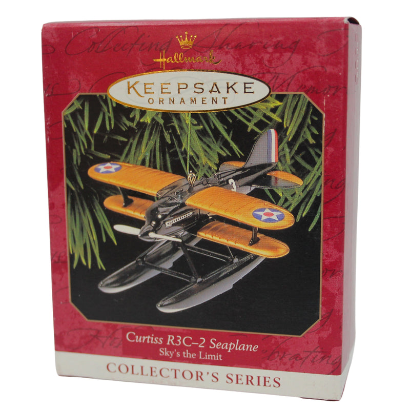 Hallmark Ornament: 1999 Curtiss R 3 C-2 Seaplane | QX6387 | 3rd in Series