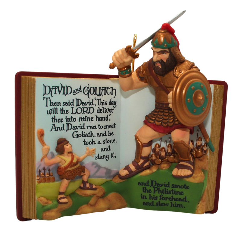 Hallmark Ornament: 1999 David and Goliah  | QX6447