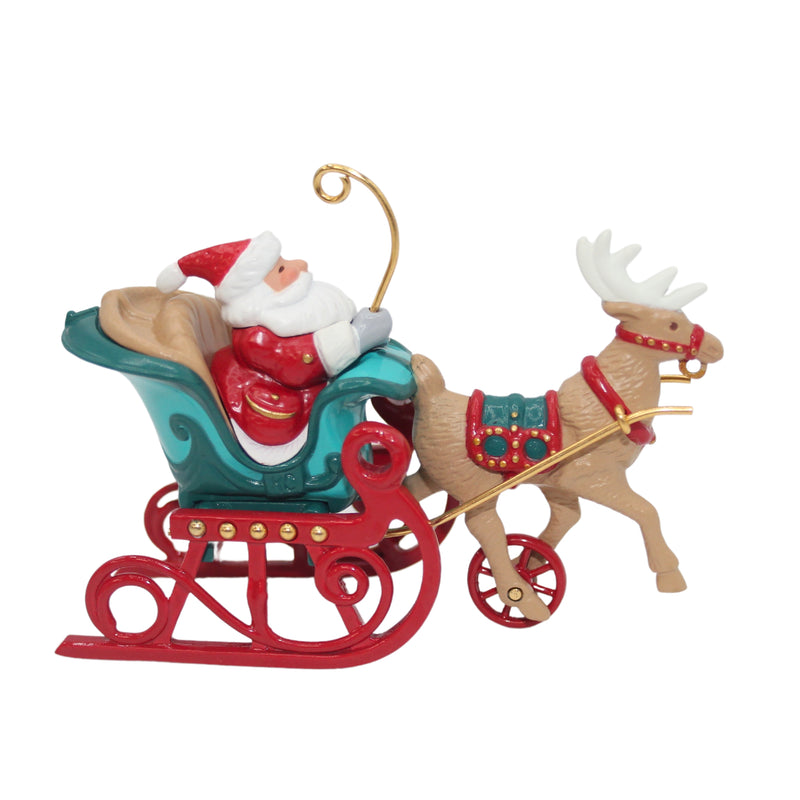 Hallmark Ornament: 1998 Christmas Sleigh Ride | QX6556